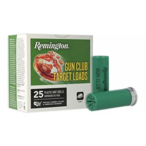 Remington Gun Club Target Load Shotshells 12 ga 2-3/4" 1-1/8 oz 1200 fps #8 25/ct