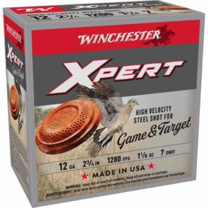 Winchester Super-X Shotshells 12 ga 2-3/4" 1-1/8 oz 1280 fps #7 25/ct