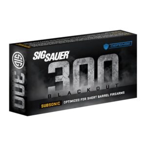 Sig Sauer Tac-TX Rifle Ammunition 300 AAC Blackout 110gr JSP 1000 fps 20/ct