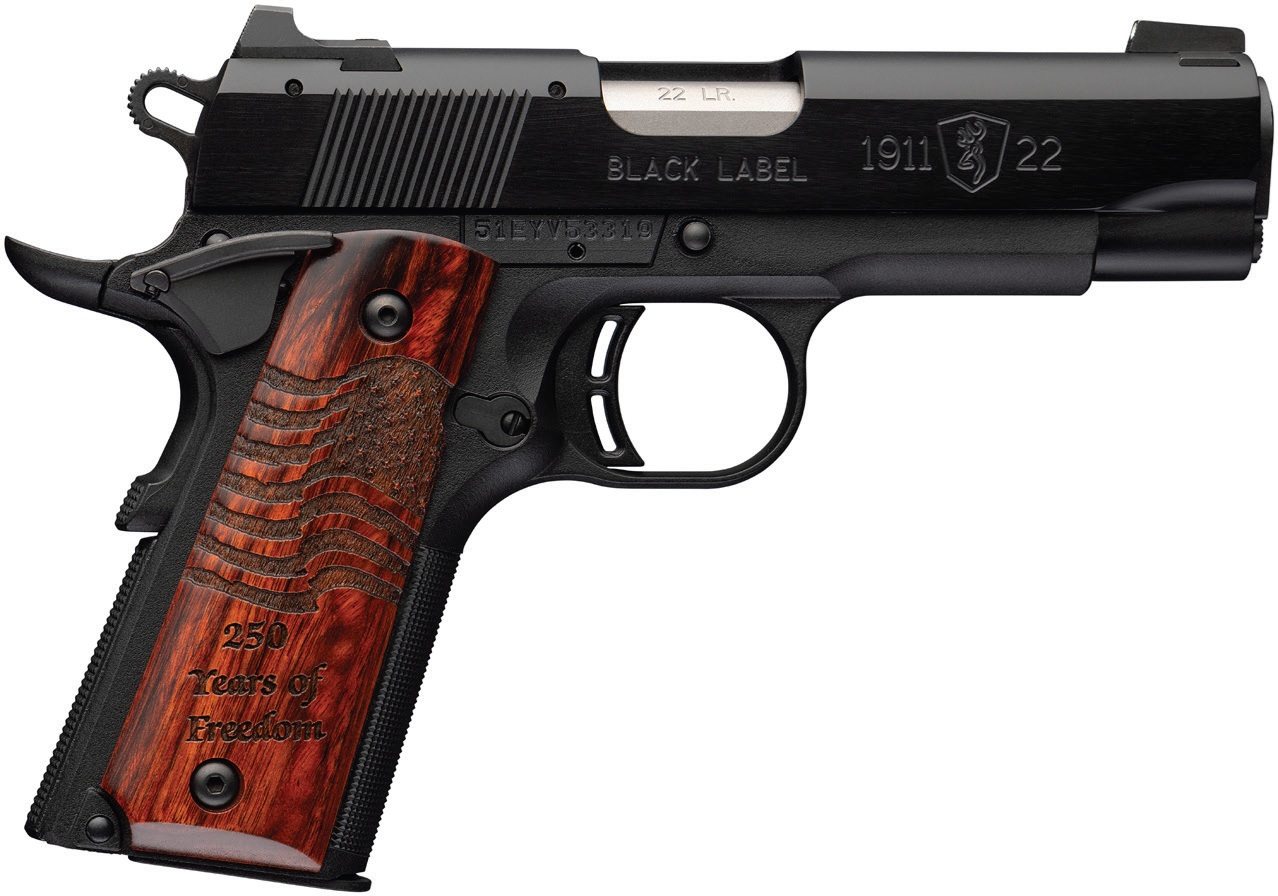 BROWNING 1911-22 COMP 250 22LR 3.63" #