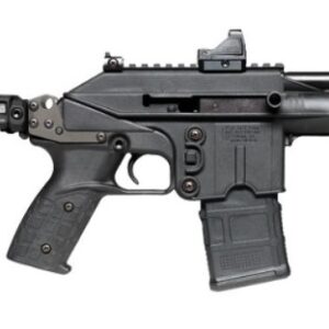 KELTEC PLR16 5.56 9.2IN BARREL DEFENDER BLACK KELTEC COMPACT FOREND VIRIDIAN RFX11 STRIKE INDUSTRIES PISTOL STABILIZER BRACE KELTEC PLR16 STOCK/BRACE ADAPTER MAGPUL ANGLED GRIP 5.56MM/.223REM PLR16BLKD