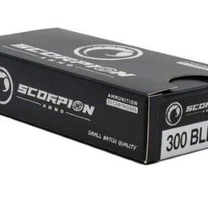 SCORPION 300 BLACKOUT - 147GR FMJ 20RD 10BX/CS