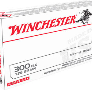 WINCHESTER USA 300 AAC 125GR - FMJ 20RD 10BX/CS