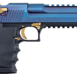 DESERT EAGLE L6 SERIES 50AE - 6" BLACK CARBO BLUE & PIC RAIL
