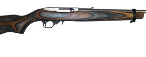 RUGER 10/22 CAR 22LR SS/BLK/BRN LAM#