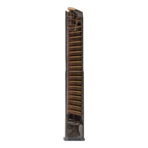 Elite Tactical Systems Carbon Smoke Handgun Magazine for Glock 17 9mm Luger 40/rd
