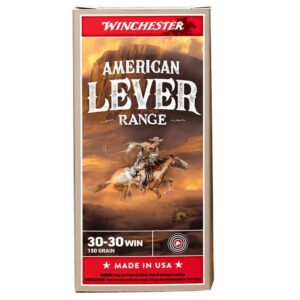 Winchester American Level Range Rifle Ammunition 30-30 Win 150gr JHP 2390 fps 20/ct