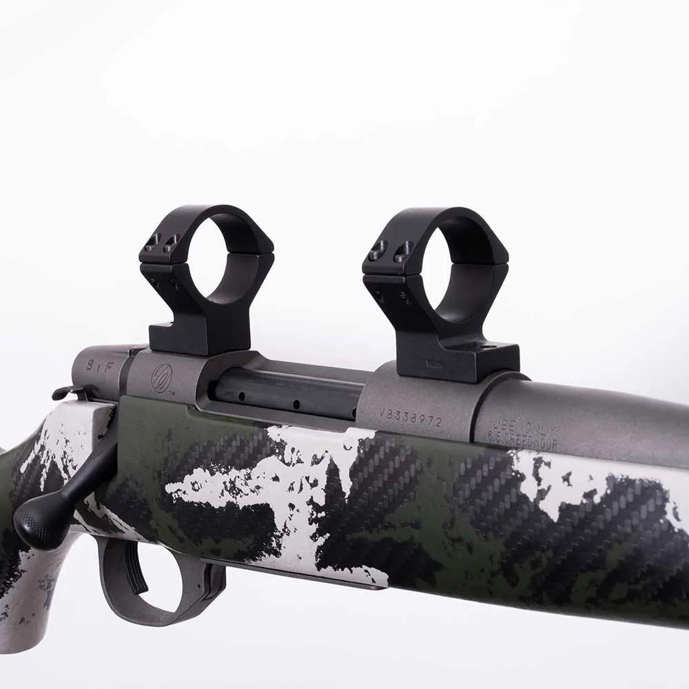 Weatherby Vanguard 2-Piece Lightweight Scope Mount 1" Low Black