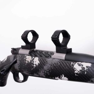 Weatherby Mark V Rifle Scope Mount Magnum Action (9-lug) 30mm Med Matte Black