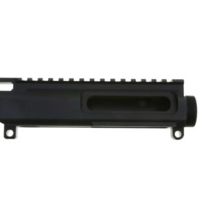 Wraithworks Billet Slick Side AR-15 Upper Receiver - Black | No Forward Assist or Brass Deflector