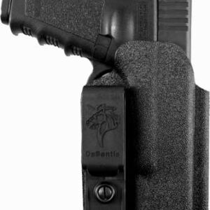 DESANTIS SLIM TUCK HOLSTER IWB - KYDEX AMBI FITS GLOCK 19/23 BL