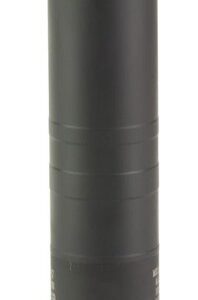 MAXIM SUPPRESSOR MS-57  BLACK ALUMINUM TUBE - TITANIUM CORE - TITANIUM MOUNT - 1/2X28 & M10X1 - MXM-49752