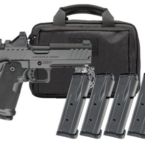 SPRINGFIELD ARMORY 1911 DS PRODIGY AOS COMPACT 9MM 4.25IN BARREL 15RD BLACK U-NOTCH W/TRITIUM 4MAGS PH9116AOS-PAC