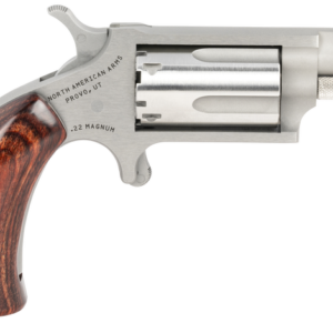 NAA 22 WMR 1 5/8IN BARREL 5RD SS BOOT GRIP NAA-22M-GBG