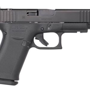 GLOCK 48 MOS 9MM 4.17IN BARREL 15RD BLACK MOS FXD 5.5LB W/FRONT RAILS PA4850203FRMOS