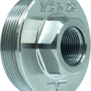 FAXON 1/2X28 DIRECT THREAD TO - HUB ADAPTER TITANIUM