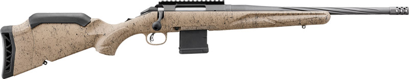 RUGER AMERICAN GENII RANCH - 5.56 NATO 16.10" COBALT FDE - Image 2