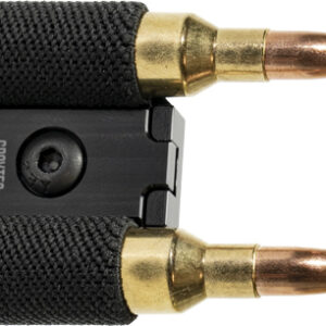 GROVTEC R2S2 M-LOK AMMO HOLDER - 2 ROUND BLACK