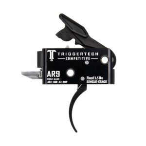 TriggerTech AR-9 Competitive Single Stage Rifle Trigger 3.5 lbs Curved