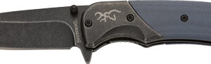 BROWNING KNIFE THE RANGE 2.75" - ASSISTED OPENING BLACK/BLUE