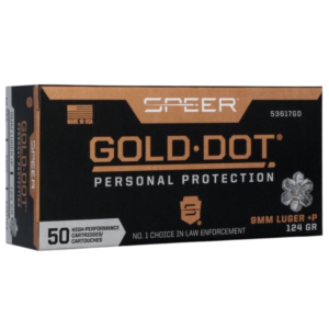 SPEER 9MM +P 124GDHP 50 53617GD
