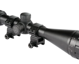 KONUS SCOPE FIGHTER 4-16X50 - W/RINGS AO ILLUMINATED BDC BLK