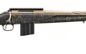 RUGER AMERICAN RIFLE GENERATION II PRAIRIE 22 ARC 20IN BARREL 10RD SMOKE BRONZE CERAKOTE BLACK SPLATTER STOCK 46998