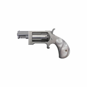 NAA SWING-OUT 22 WMR 1.5IN BARREL 5RD SS WHITE PEARL GRIP NAA-SW-GPW