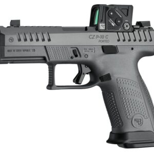 CZ P-10C PORTED COA 9MM 4IN BARREL 10RD BLACK / GREY AIMPOINT COA SIGHT 01582