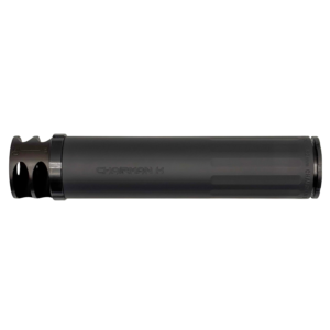 BOSS CHAIRMAN K - 5/8X24- BRAKE END CAP 7.62 COMPACT DUTY RATED SILENCER STAINLESS NITRIDED CORE MUZZLE BREAK FOR MAXIMUM MUZZLE CONTROL REDUCED SOUND SUPPRESSION CK-15060-762-SS-58-BR-BLK