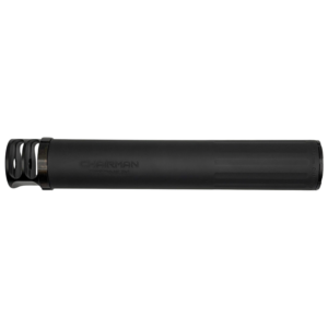 BOSS CHAIRMAN TI - 5/8X24 - BRAKE END CAP 7.62 FULL LENGTH LIGHT WEIGHT SILENCERHIGH PRESSURE LOADS TITANIUM CORE MUZZLE BREAK FOR MAXIMUM MUZZLE CONTROL REDUCED SOUND SUPPRESSION CH-15080-762-TI-58-BR-BLK