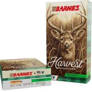 BARNES HARVEST 30-06 SPRG - 180GR RN 20RD 10BX/CS