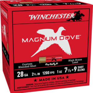 WINCHESTER MAGNUM DOVE 28GA - 2.75" 1OZ #7.5&9 25RD 10BX/CS
