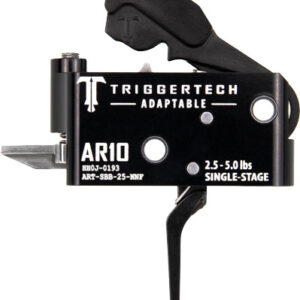 TRIGGERTECH AR10 SINGLE STAGE - ADAPTABLE STRAIGHT FLAT BLACK