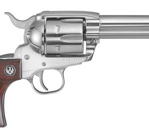 RUGER VAQUERO 45LC 4-5/8" FS - S/S HARDWOOD