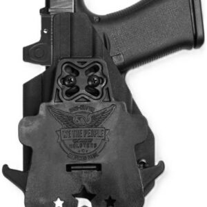 WE THE PEOPLE HOLSTER OWB RH - FOR GLOCK 43/43X W/OPTIC BLK