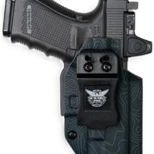 WE THE PEOPLE HOLSTER IWB RH - KYDEX FOR GLOCK 19/19X ORD GRY