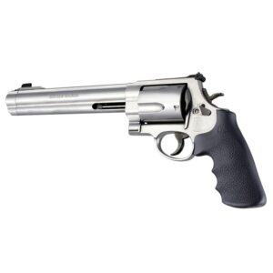 Hogue OverMolded Rubber Tamer Conversion Monogrip S&W K/L/N/X/Z-Frame Revolvers Round Butt Black