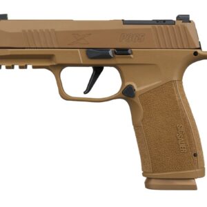 SIG P365X MACRO 9MM 3.7" OR - XRAY3 (2)17RD POLYMER/COYOTE