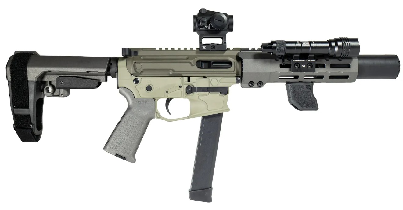 SHARK COAST TACTICAL SNEEKY PETE SD 9 DELUXE PISTOL 9MM 5IN BARREL 33RD SCCSNKYSD9002