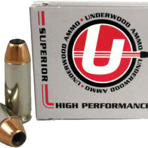 UNDERWOOD 10MM 150GR JHP - 20RD 10BX/CS
