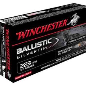 WINCHESTER SUPREME 223 REM - 55GR SILVER-TIP 20RD 10BX/CS