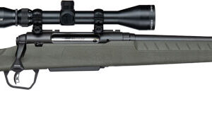SAVAGE AXIS 2 XP 30-06 20" - THREADED W/3-9X40 BLACK/GREEN