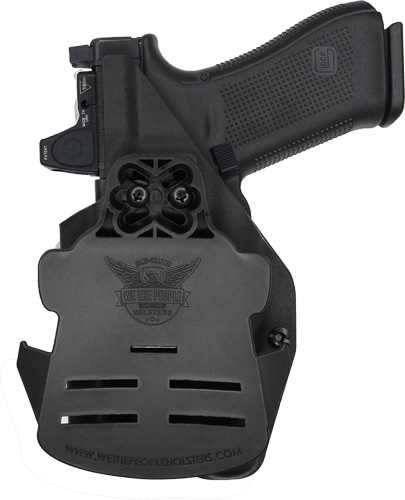 WE THE PEOPLE HOLSTER OWB RH - FOR GLOCK 17 MOS W/OPTIC BLK