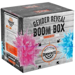Tannerite Pink Gender Reveal Boom Box Exploding Target Kit ? 1 lb Rifle