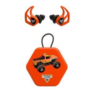 Axil Monster Jam X30i Ear Plugs 15dB or 19dB El Toro Loco Orange