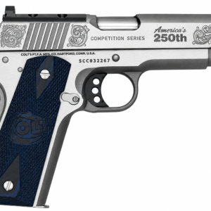 COLT 1911 COMPETITION 250TH SLIDE SCROLL 45ACP 5IN BARREL 8RD OPTIC-READY O1070CCS-OR-250TH CAMFOUR EXCLUSIVE