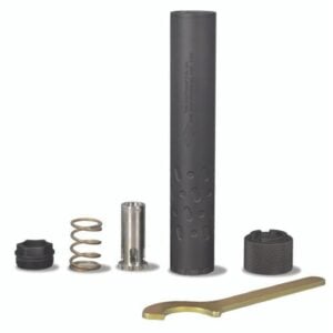 YHM SIDEWINDER M2 9MM SUPPRESSOR, 1/2"-28 YHM-2065-28