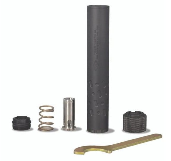 YHM SIDEWINDER M2 9MM SUPPRESSOR, 1/2"-28 YHM-2065-28