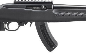 RUGER 22 CHARGER 22LR 8" - W/RAIL THREADE BLACK